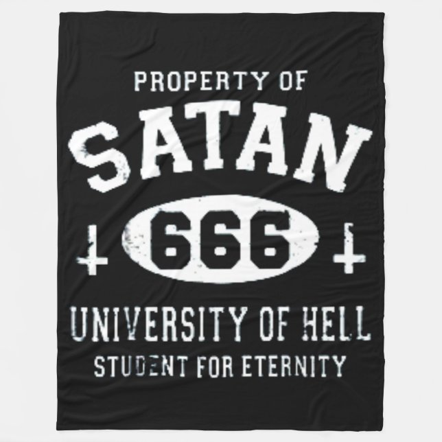 COUVERTURE POLAIRE PROPRIÉTÉ DE SATAN (Devant)