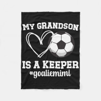 Couverture Polaire Proud Soccer Goalie Mimi Of A Soccer Goalkeeper Mi