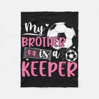 Couverture Polaire Proud Soccer Keeper Sister Of A Soccer Goalkeeper 