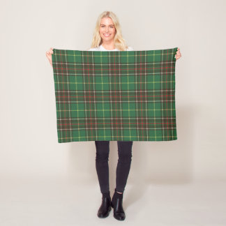 Couverture Polaire Province de Terre-Neuve-et-Labrador Tartan origina