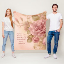 Psaume 139: 14 Plaid en laine