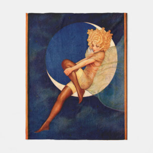 Couverture Polaire Publicité pour bas des années 1920, belle femme su