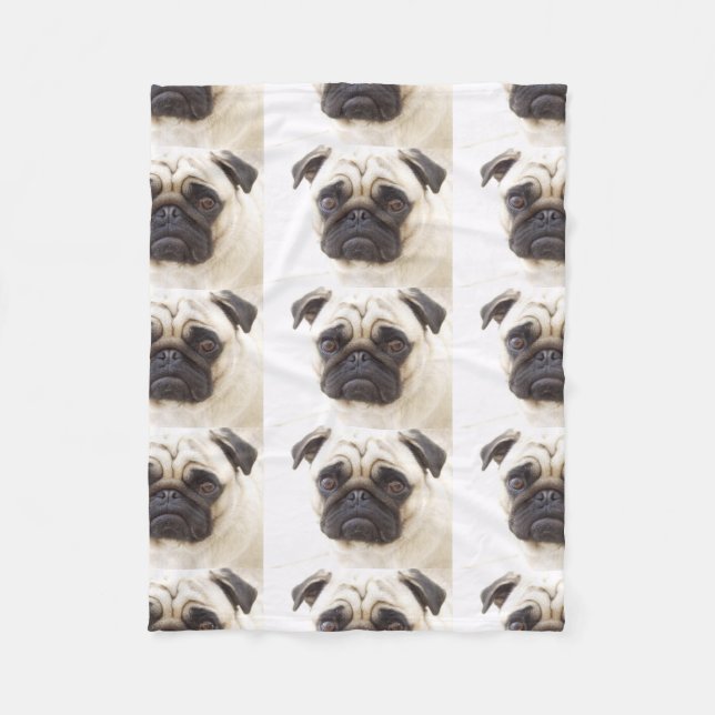 Couverture Polaire pug-7 (Devant)