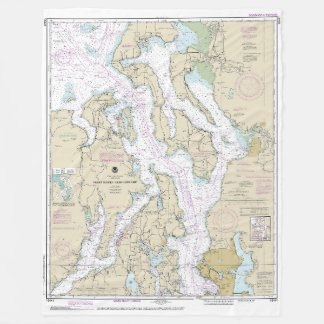 Couverture Polaire Puget Sound-Northern Part Graphique nautique 18441