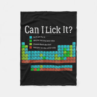 Couverture Polaire Puis-Je Le Lancer Drôle À L'École Tableau Périodiq