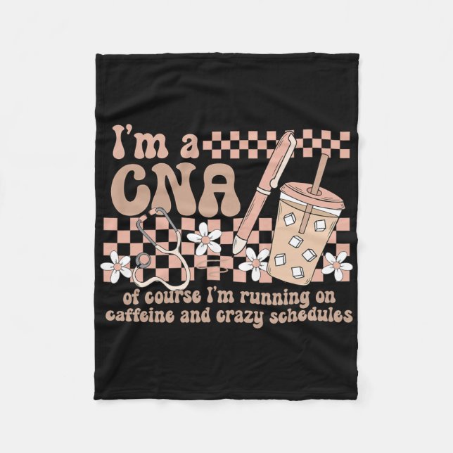 Couverture Polaire Puis-Je Pet Ce Chien Skeleton Cadeaux Halloween (Devant)