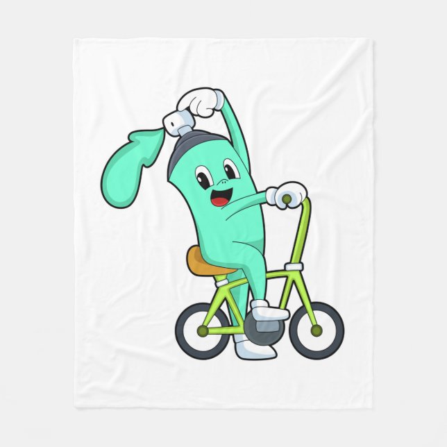 Couverture Polaire Pulvériser la boîte à vélo (Devant)