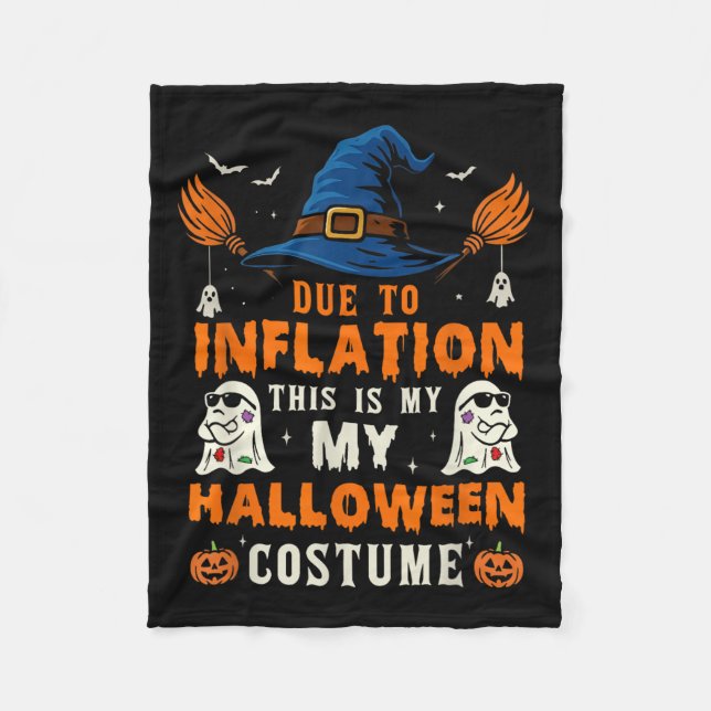 Couverture Polaire Pumpkin Halloween Costume Men Women Funny Hallowee (Devant)