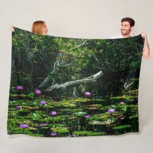 COUVERTURE POLAIRE PURPLE LOTUS