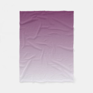 Couverture Polaire Purple ombre - moderne