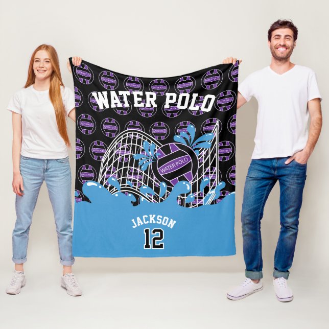 Couverture Polaire Purple - Water Polo 🤽 ‍ Sport ♀️ dans (En situation)