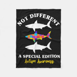 Couverture Polaire Puzzle Shark Autisme Sensibilisation Autiste Autis