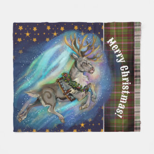 Couverture Polaire Quand Reindeer vole