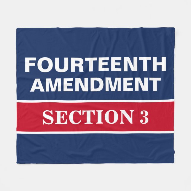 Couverture Polaire Quatorzième amendement Article 3 Constitution (Devant (Horizontal))