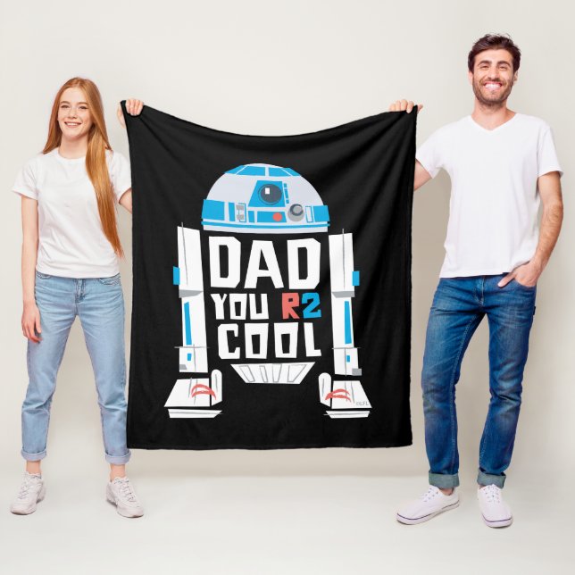 Couverture Polaire R2-D2 | Dad You R2 Cool (En situation)