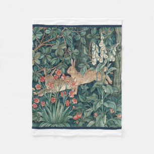 Couverture Polaire Rabbit In the Forest