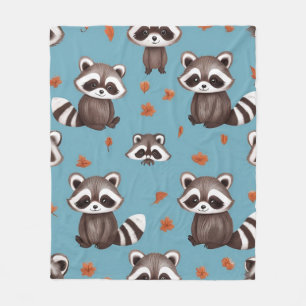 Couverture Polaire Raccoon
