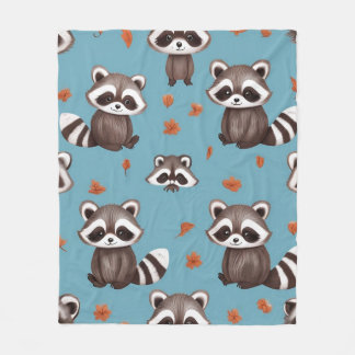 Couverture Polaire Raccoon