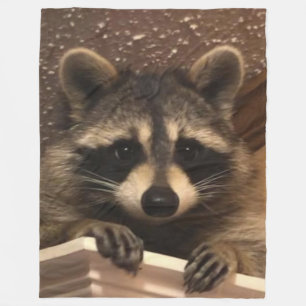COUVERTURE POLAIRE RACCOON DOUX