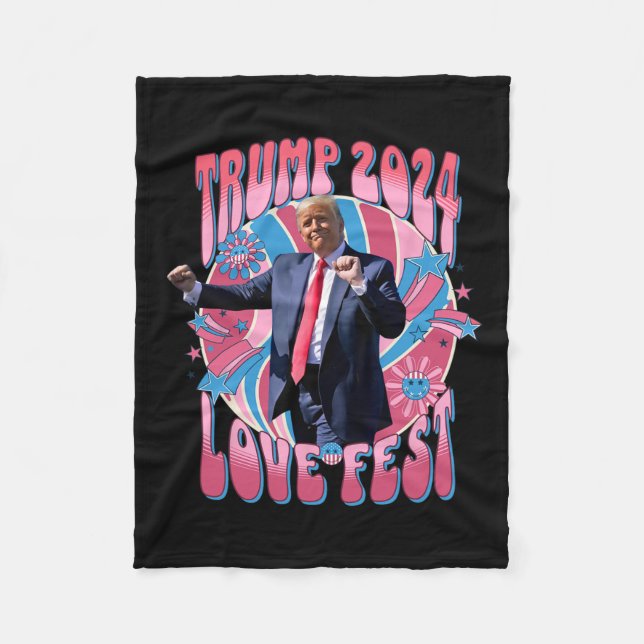 Couverture Polaire Rally Love Fest Danser Retro Super Funny Lovefes (Devant)