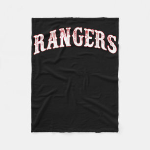 Couverture Polaire Rangers vintages Nom Chemise Rangers Femmes Hommes
