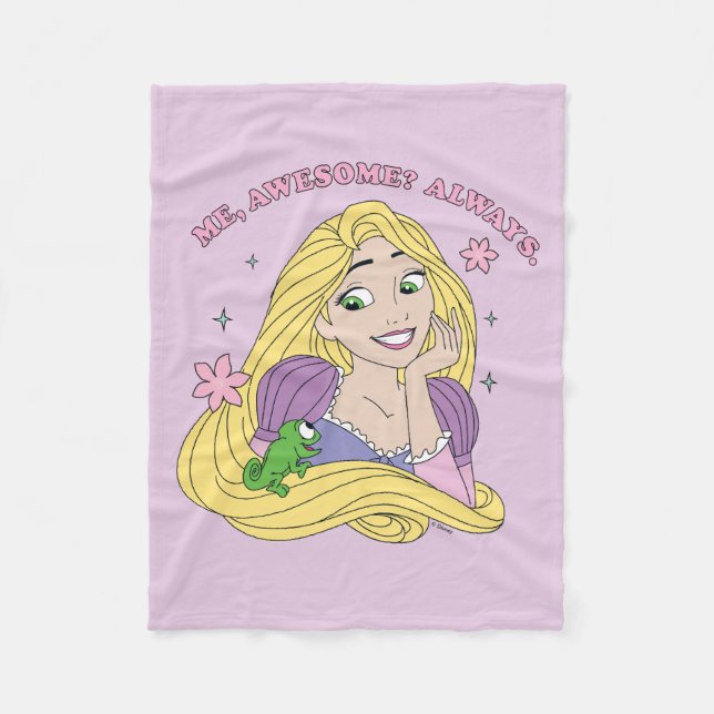 Couverture Polaire Rapunzel Toujours génial (Devant)