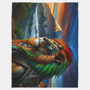 Couverture Polaire Rastafari