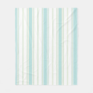 Couverture polaire rayures de plage