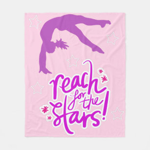 Couverture Polaire Reach for the Stars Gymnastique Tumbling
