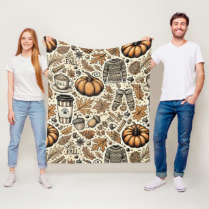 Couverture Polaire Récolte d'automne
