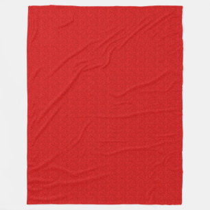 Couverture Polaire Red Paisley