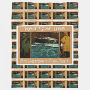 Couverture Polaire Red Star Line ~ Antwerpen-New York