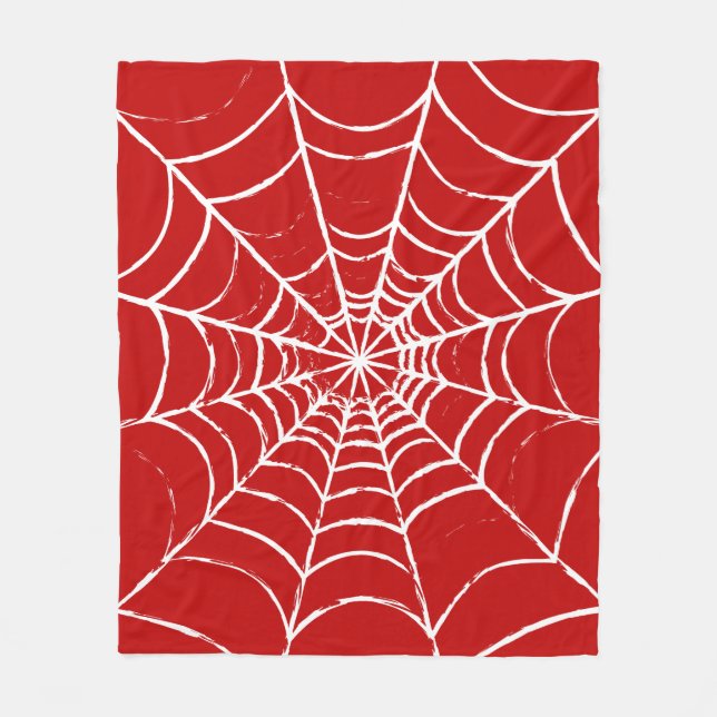 Couverture Polaire Red Web (Devant)