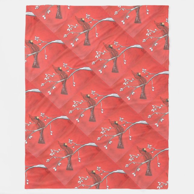 Couverture Polaire Redbird Rhapsody (Devant)