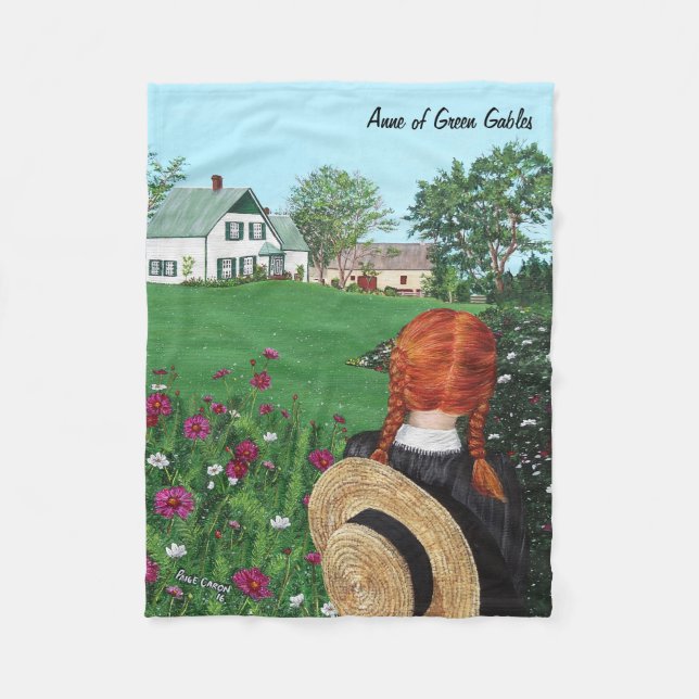 Couverture Polaire Regarder avec Love-Anne de Green Gables Blanket (Devant)
