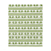 Reindeer nordique & Snowflakes