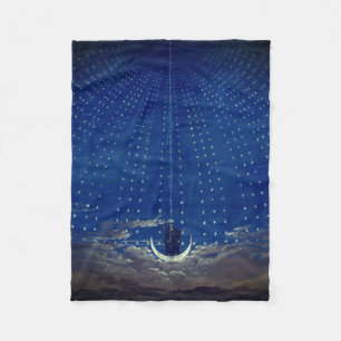 Couverture Polaire Reine de la Nuit de Mozart Magic Flute Flûte magi