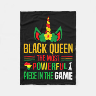 Couverture Polaire Reine noire la pièce la plus puissante Histoire de