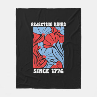 Couverture Polaire Rejecting Kings Since 1776 No Kings In America Des