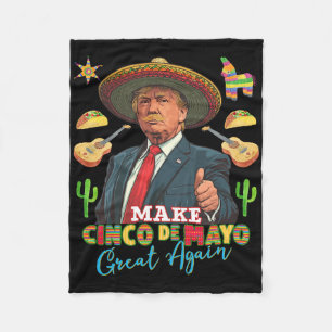 Couverture Polaire Rendez sa grandeur au Cinco De Mayo Donald