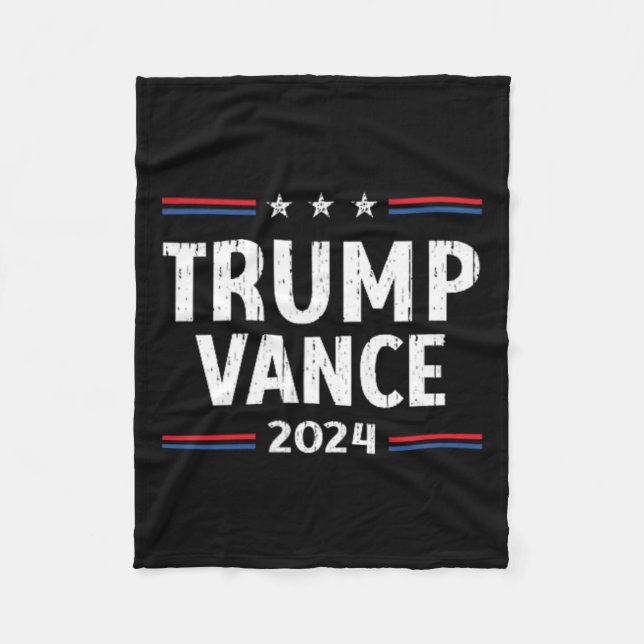 Couverture Polaire Reprenez l'Amérique Trump Vance 2024 Vice-présiden (Devant)