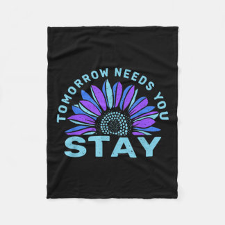 Couverture Polaire Restez Demain Besoin de vous Sensibilisation à la 