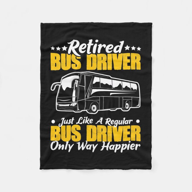 Couverture Polaire Retired Bus Driver (Devant)