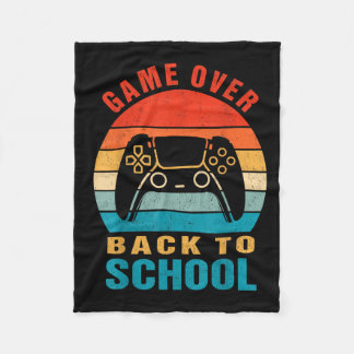 Couverture Polaire Retour À L'École Jeu Drôle Sur L'Étudiant Étudiant