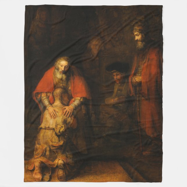 Couverture Polaire Retour du fils prodigue par Rembrandt van Rijn (Devant)