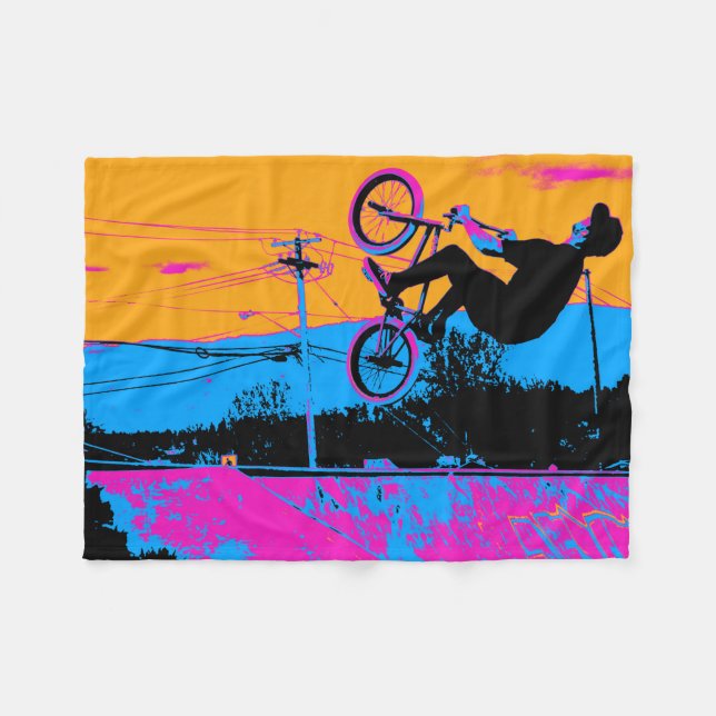 Couverture Polaire Retourner BMX (Devant (Horizontal))