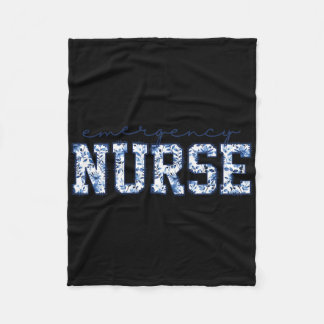 Couverture Polaire Retro Emergency Department Coquette Bows Er Nurse