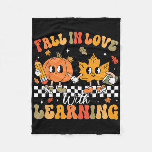 Couverture Polaire Retro Fall In Love Avec Apprentissage Automne Citr