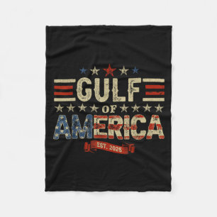Couverture Polaire Rétro golfe des États-Unis d'Amérique Est 2025 Dra
