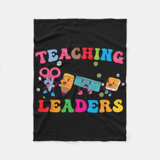 Couverture Polaire Retro Groovy Teaching Future Leaders Back To Schoo